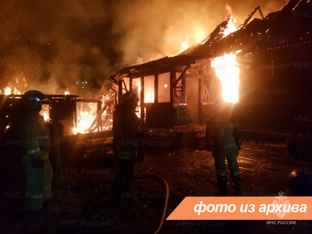 Пожарно-спасательные подразделения Ленинградской области ликвидировали пожар в Выборгском районе