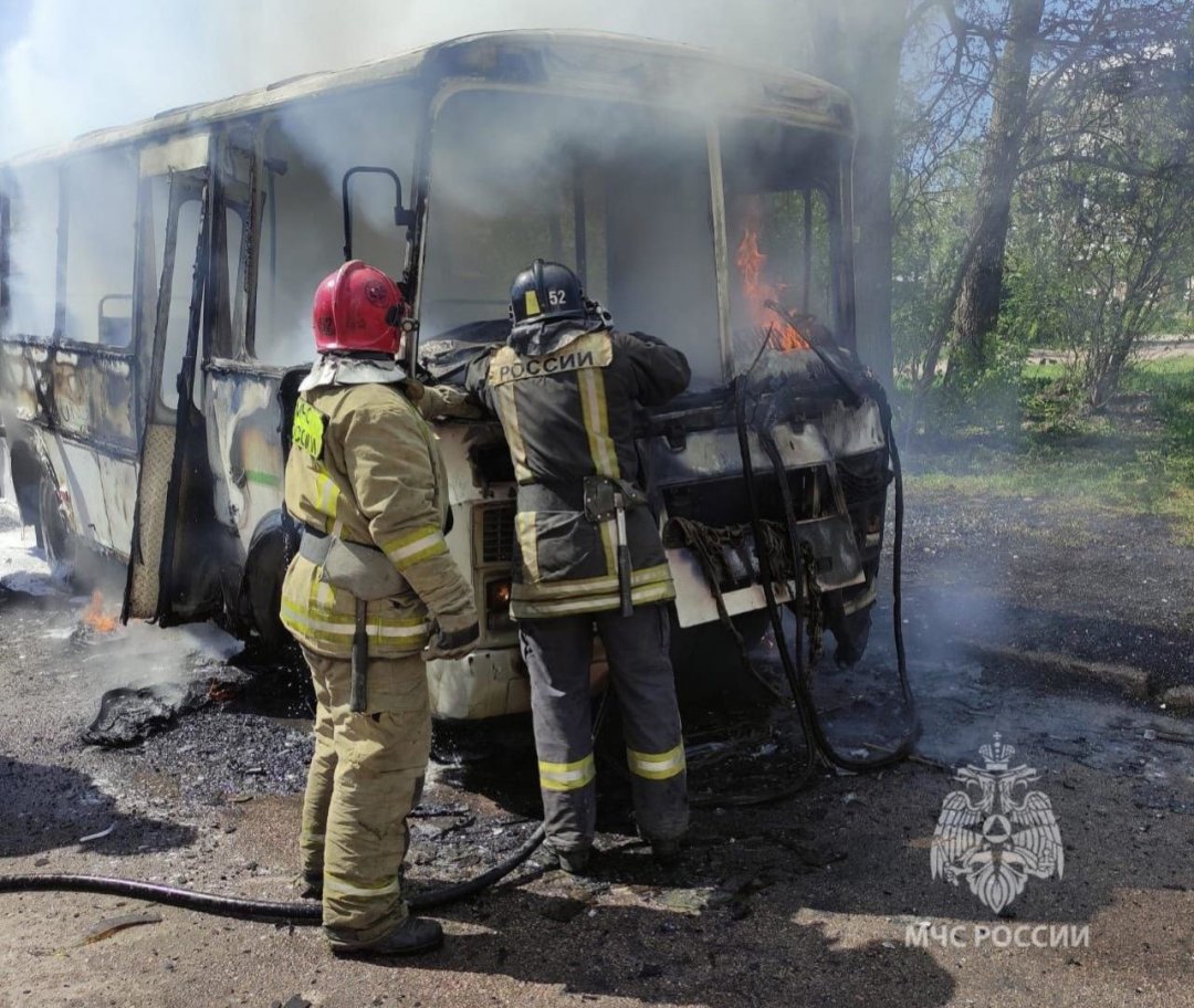 Пожарно-спасательное подразделение Ленинградской области ликвидировало пожар в г. Выборг