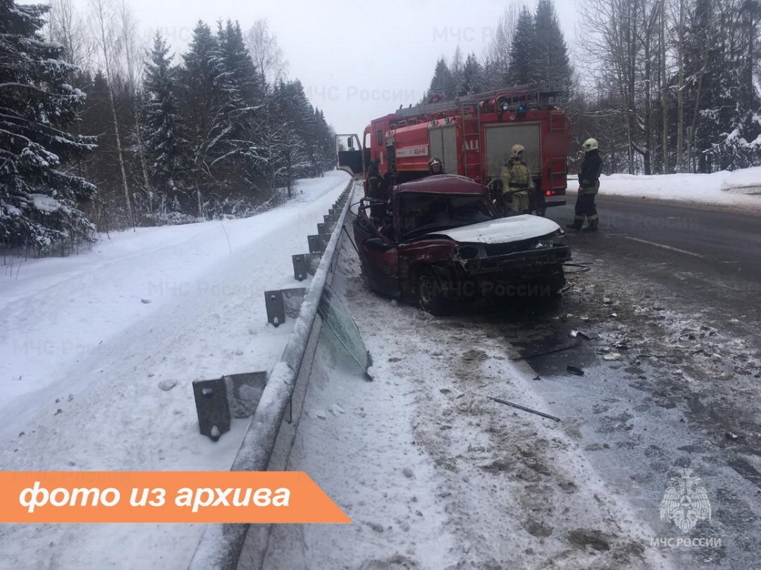 Пожарно-спасательное подразделение Ленинградской области ликвидировало пожар в Выборгском районе