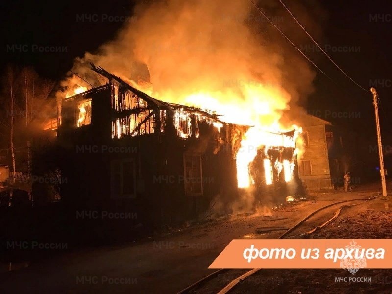 Пожарно-спасательное подразделение Ленинградской области ликвидировало пожар в Выборгском районе